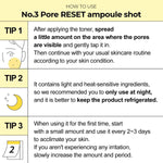 numbuzin No.3 Pore Reset Ampoule Shot