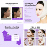 Numbuzin NO.9 NAD Bio Lifting Full Cover Facial Mask 1 piece (no lifting band)