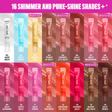 NYX Jelly Job Full-Bodied High Shine Gloss - Jelly Squeeze, Toast N' Jelly, Jelly Jammin'