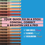 NYX Pro Fix Stick Correcting Concealer - 0.1-Green, 0.2-Pink, 0.3-Yellow, 0.4-Dark Peach, 0.5-Apricot, 01-Pale, 03-Alabaster, 05-Vanilla, 06-Natural, 08-Classic Tan, 10-Golden, 11-Cinnamon