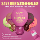 NYX Professional Makeup Smushy SOS, Hydrating Lip Mask - 01 Green Sereni-tea, 02 Shea So Smooth, 03 Peachy Pamper, 04 Guava Glaze, 05 Lavender Soother, 06 Rose Recharge, 07 Red-y 2 Chill, 08 Coconut Calm
