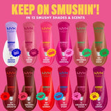 Buy NYX Smushy Matte Lip Balm in shades 01 Sugar Smush, 03 Sweet Smack, 04 She's Serving, 07 Swipe 2 Smooth online in Pakistan