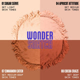 NYX Wonder Snatch™ Loose Setting Powder - 01 SUGAR SERVE, 02 CHEEKY CHERRY, 03 PEACH POSSE, 05 BANANA BRAT