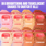 NYX Wonder Snatch™ Loose Setting Powder - 01 SUGAR SERVE, 02 CHEEKY CHERRY, 03 PEACH POSSE, 05 BANANA BRAT