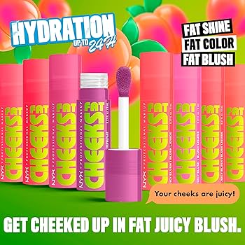 NYX Fat Cheeks Juicy Liquid Blush