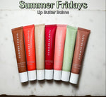 Summer Friday Lip Butter Balm Cherry, Pink Sugar, Poppy, Vanilla Beige, Vanilla, Brown Sugar, Sweet Mint