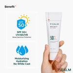 P.CALM Water Barrier Matte-Finish Moisturizing Sun Cream SPF 50+ PA++++