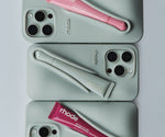 Rhode Grey Phone Lip Case - Your essentials in one place