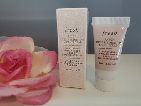 Fresh Rose Hydration face cream with Hyaluronic acid 7ml SAMPLE