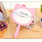 Shein  Hellokitty Custom DIY Handheld Mirror Pink