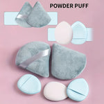 Set of 12pcs Per Jar Facial Makeup Sponges - Pink