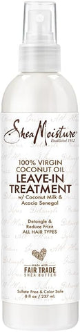 Shea Moisture 100% Virgin Coconut Oil Leave-In Treatment, 8oz