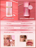SHEGLAM Air Plush Lip & Cheek Cream - 025 High Winds, 026 Like A Feather, 027 On Air 028 Light Work, 029 Flit & Float, 211 In The Clouds, 402 Drift Off, 403 Breezeway