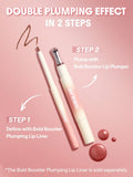 SHEGLAM Bold Booster Lip Plumper Lip Combo - Latte Luxe, Rosé Veil, Honey Glaze, Toffee Kiss, Berry Spritz, Cherry Gleam, Blush Drizzle, Strawberry Fields