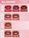 SHEGLAM Bold Booster Lip Plumper Lip Combo - Latte Luxe, Rosé Veil, Honey Glaze, Toffee Kiss, Berry Spritz, Cherry Gleam, Blush Drizzle, Strawberry Fields