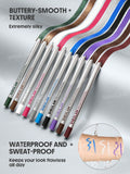 SHEGLAM Boldline Longwear Multi-Function Gel Liner - White, Chocolate, Black, Silver, Metallic Brown, Metallic Green, Hot Pink, Azure Blue, Burgundy, Violet