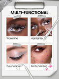 SHEGLAM Boldline Longwear Multi-Function Gel Liner - White, Chocolate, Black, Silver, Metallic Brown, Metallic Green, Hot Pink, Azure Blue, Burgundy, Violet
