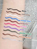 SHEGLAM Boldline Longwear Multi-Function Gel Liner - White, Chocolate, Black, Silver, Metallic Brown, Metallic Green, Hot Pink, Azure Blue, Burgundy, Violet