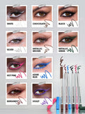 SHEGLAM Boldline Longwear Multi-Function Gel Liner - White, Chocolate, Black, Silver, Metallic Brown, Metallic Green, Hot Pink, Azure Blue, Burgundy, Violet