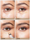 Shop SHEGLAM Bright Eyes Cooling Concealer in shade Pink Pearl, Linen, Buttercream, Fair, Nude, Golden, Warm Vanilla, Almond, Chestnut, Nutmeg, Sepia in Pakistan.