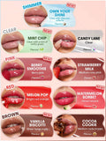 Shop SHEGLAM Crystal Glaze Moisturizing Lip Care in shades Own Your Shine, Mint Chip, Candy Lane, Berry Smoothie, Strawberry Milk, Melon Pop, Watermelon Sorbet, Vanilla Biscotti, Cocoa Cookie in Pakistan.