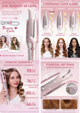 SHEGLAM Cupid's Charm One-Touch Instant Curler-32mm UK Plug