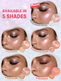 SHEGLAM Glowchi Bouncy Highlighter - Cherry Blossom, Red Bean, Peach Jam, Custard, Powdered Sugar