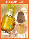 SHEGLAM HAIR 24K Glow High Shine Styling Serum - Clear - 50ml