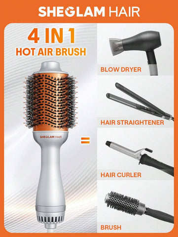 SHEGLAM HAIR Blowout Bliss Volumizing Hot Air Brush