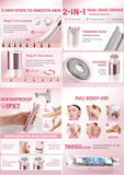 SHEGLAM HAIR Smooth Moves Dual-Head Electric Bikini Trimmer