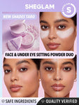 SHEGLAM Insta-Ready Face & Under Eye Setting Powder Duo - Taro