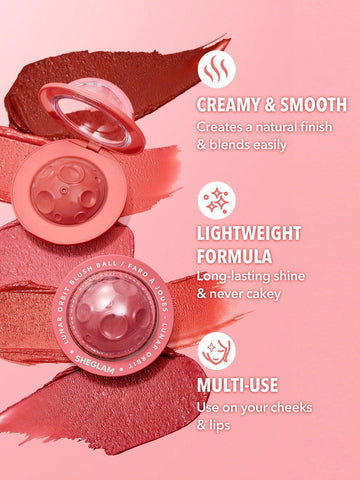 SHEGLAM - Lunar Orbit Blush Ball - Delight