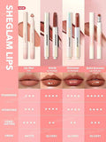 SHEGLAM Marshmallow Puff Lip Blur Pen - 002 Gotcha, 004 Dream Date, 031 Milk Fluff, 032 Soft Bounce,  111 High Key, 136 Blush Whip, 212 Rose Creme, 330 Red Teddy, 331 Berry Mousse, 522 Sunset Melt, 523 BrûLéE, 524 S'More Night