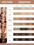 SHEGLAM Precision Sculpt Liquid Contour Duo - Hazelnut Latte, Soft Tan, Clay, Stone, Tawny Amber, Brown Sugar, Warm Honey, Maple Syrup, Camel Suede