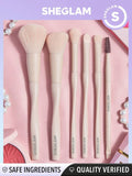 SHEGLAM Pro Core Brush Kit 6 Pcs Set - Beige