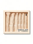 SHEGLAM Pro Core Brush Kit 6 Pcs Set - Beige