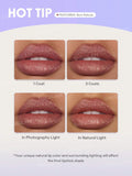 Buy online SHEGLAM Stardust Swipe Glitter Liquid Lipstick in shades 033 Champagne Orbit, 034 Bare Nebula, 111 High Key, 137 Cosmic Pink, 328 Red Giant, 417 Twinkle Rush, 519 Mocha Meteor, 525 Orbital Glow in Pakistan 