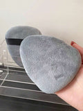 Shein 1pc Teardrop Shaped Makeup Sponge Puff - Grey