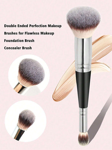 Shein 1Pc  Double Ended Makeup Brush