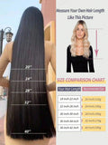 Shein 40-Inch Long Straight Clip-In Synthetic Hair Extensions