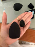 Shein 5 pcs Black Makeup Tool Set Sponges