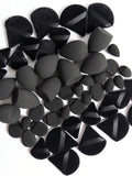 Shein 5 pcs Black Makeup Tool Set Sponges