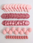 Shein 5 pcs Makeup Multicolor Sponge Puff Set