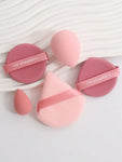 Shein 5 pcs Makeup Multicolor Sponge Puff Set