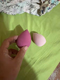 Shein 5 pcs Pack Beauty Makeup Sponge - Pink