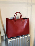 Shein Ankula Burgundy Vintage High-Quality Tote Bag