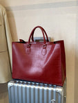 Shein Ankula Burgundy Vintage High-Quality Tote Bag