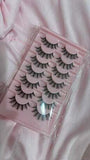 Shein  7 Pairs Faux Mink 3D Volume Eyelashes