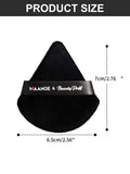 Shein Maange 3 Pcs Brush set With 2 Triangle Puff