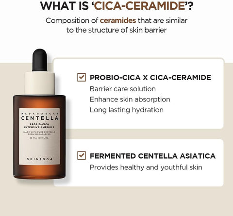 SKIN1004 -  Madagascar Probio Cica Intensive Ampoule 95 ml WITHOUT BOX from Set Expiry 10 - 2026